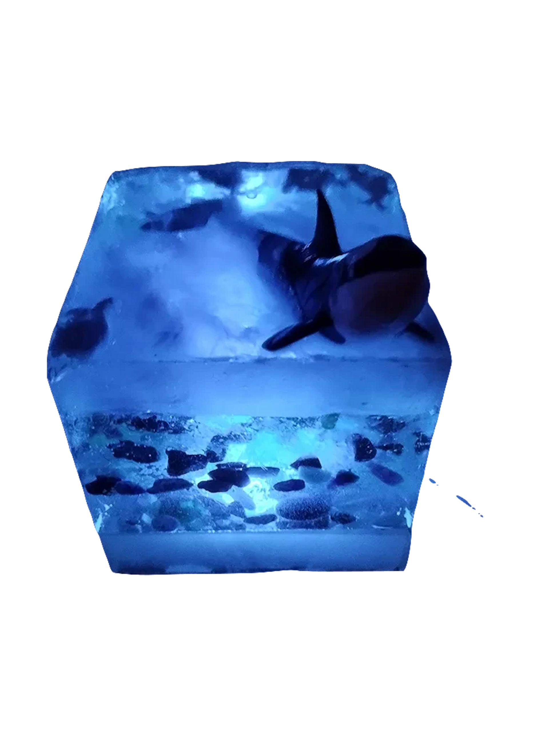 Lámpara de orca en resina epoxi: Enciende tu hogar con estilo - 2