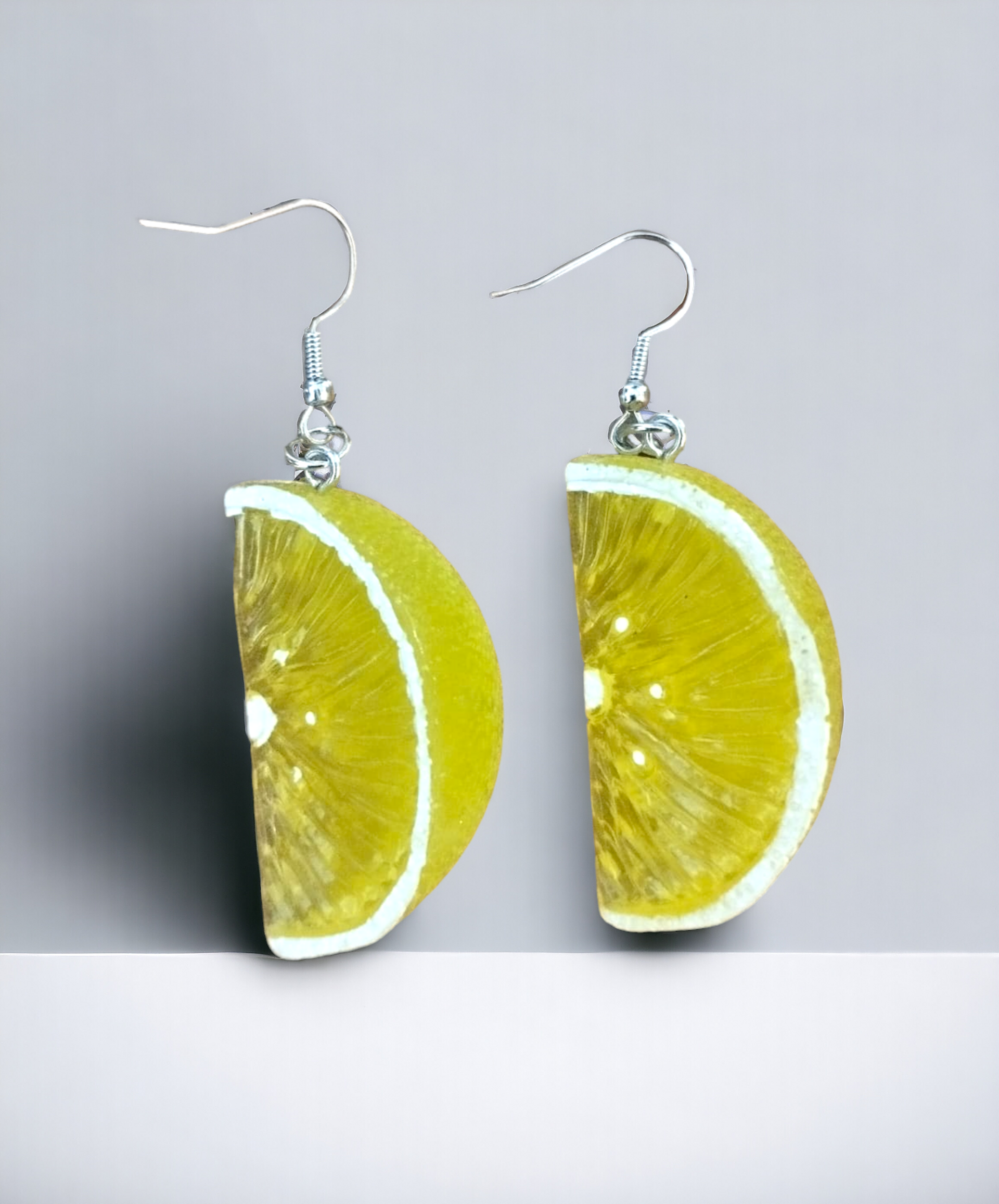 Pendientes en Forma de Rajas de Limón: Frescura y Elegancia Citrus - 6